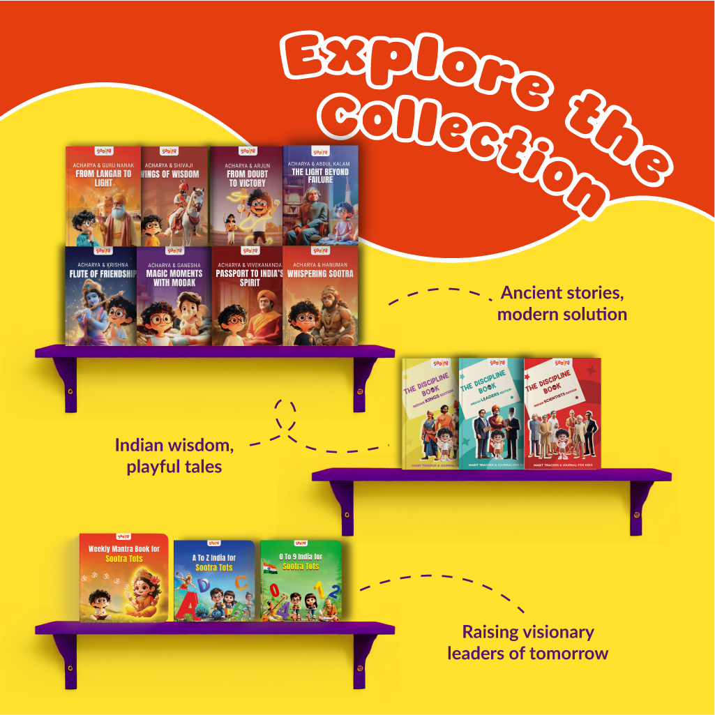 Acharya Vivekanand, Shivaji ,Hanuman & Abdul Kalam Combo (4 Books Set)