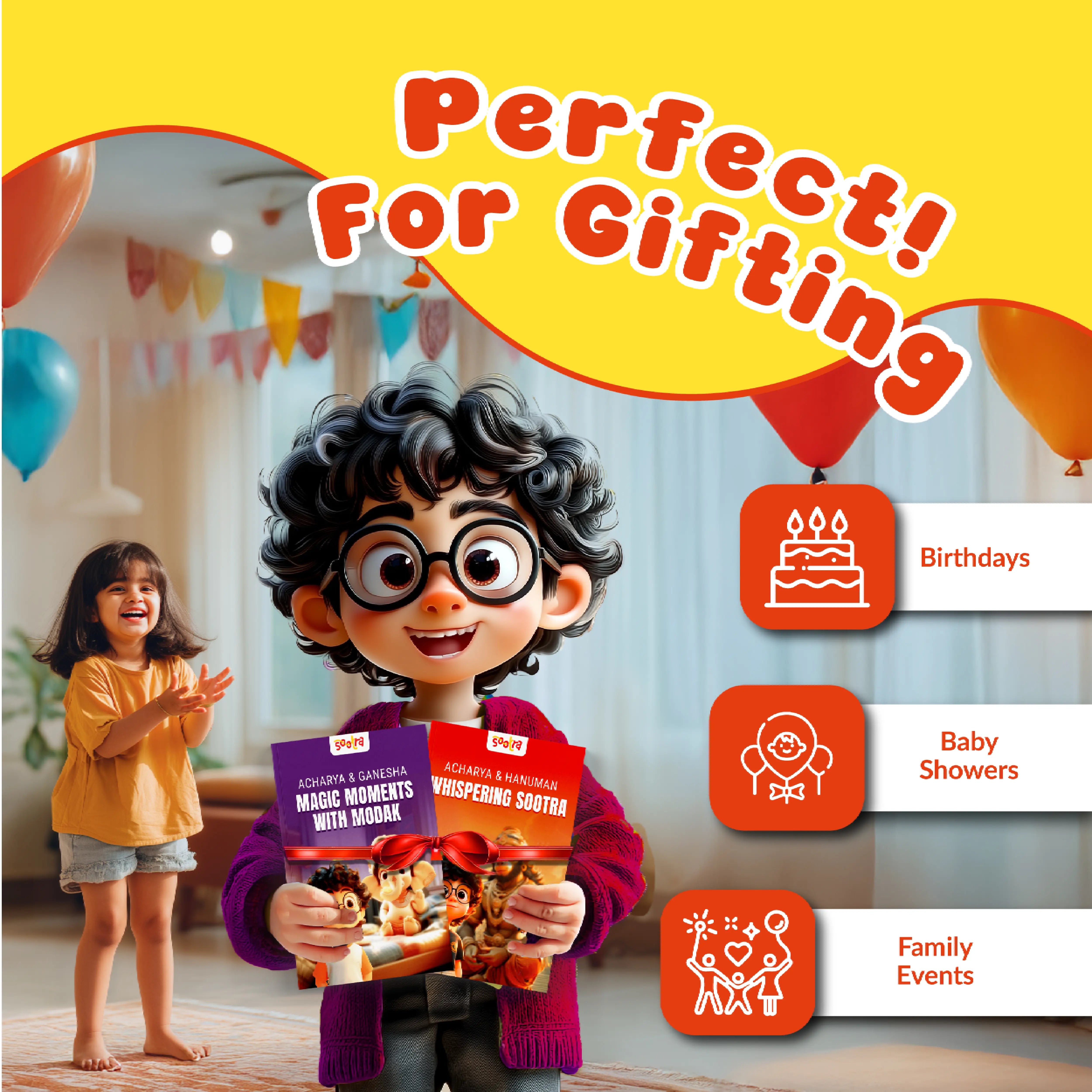 Acharya Hanuman & Ganesha Combo (2 Books Set)