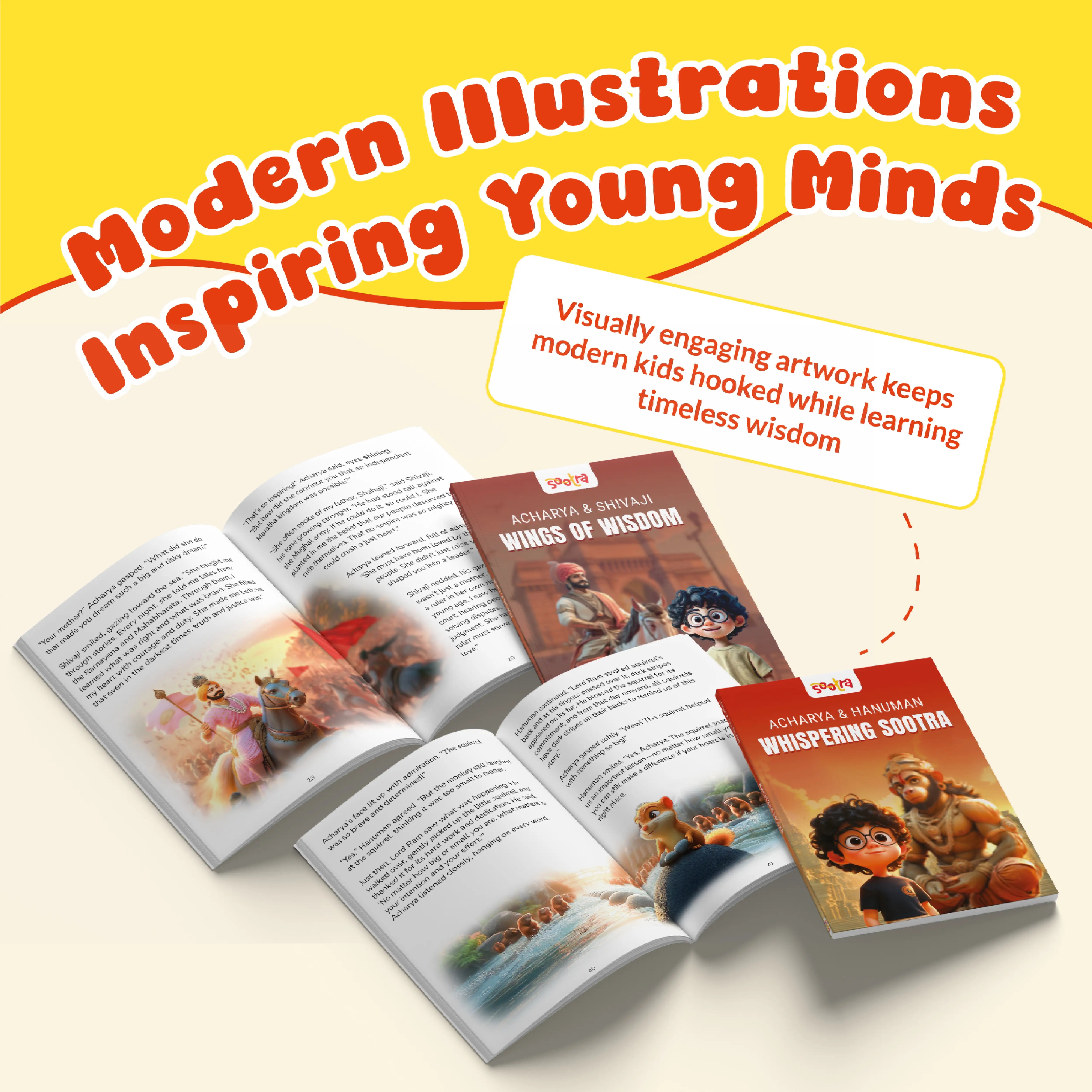 Acharya Hanuman & Shivaji Combo (2 Books Set)