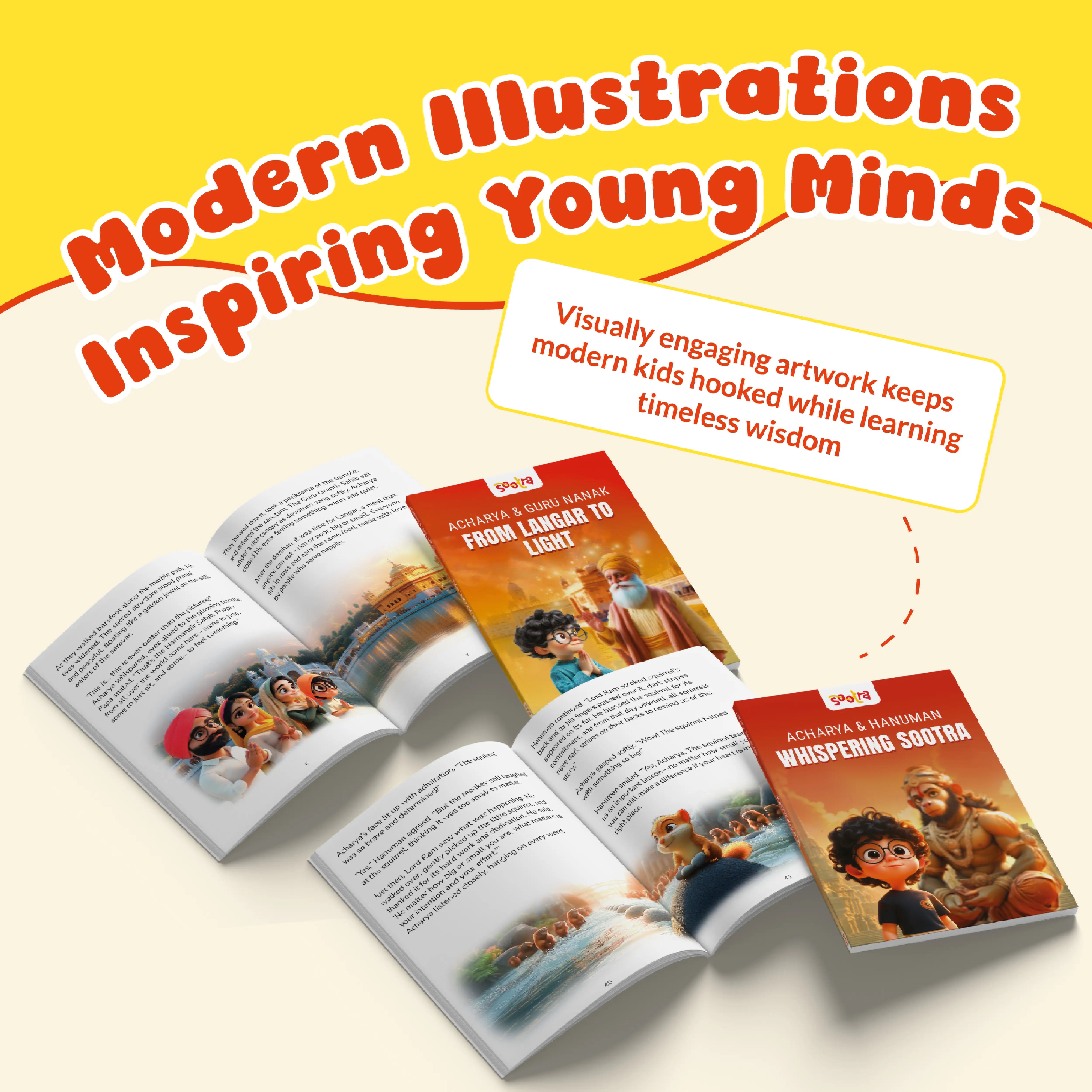 Acharya Hanuman & Guru Nanak Combo (2 Books Set)