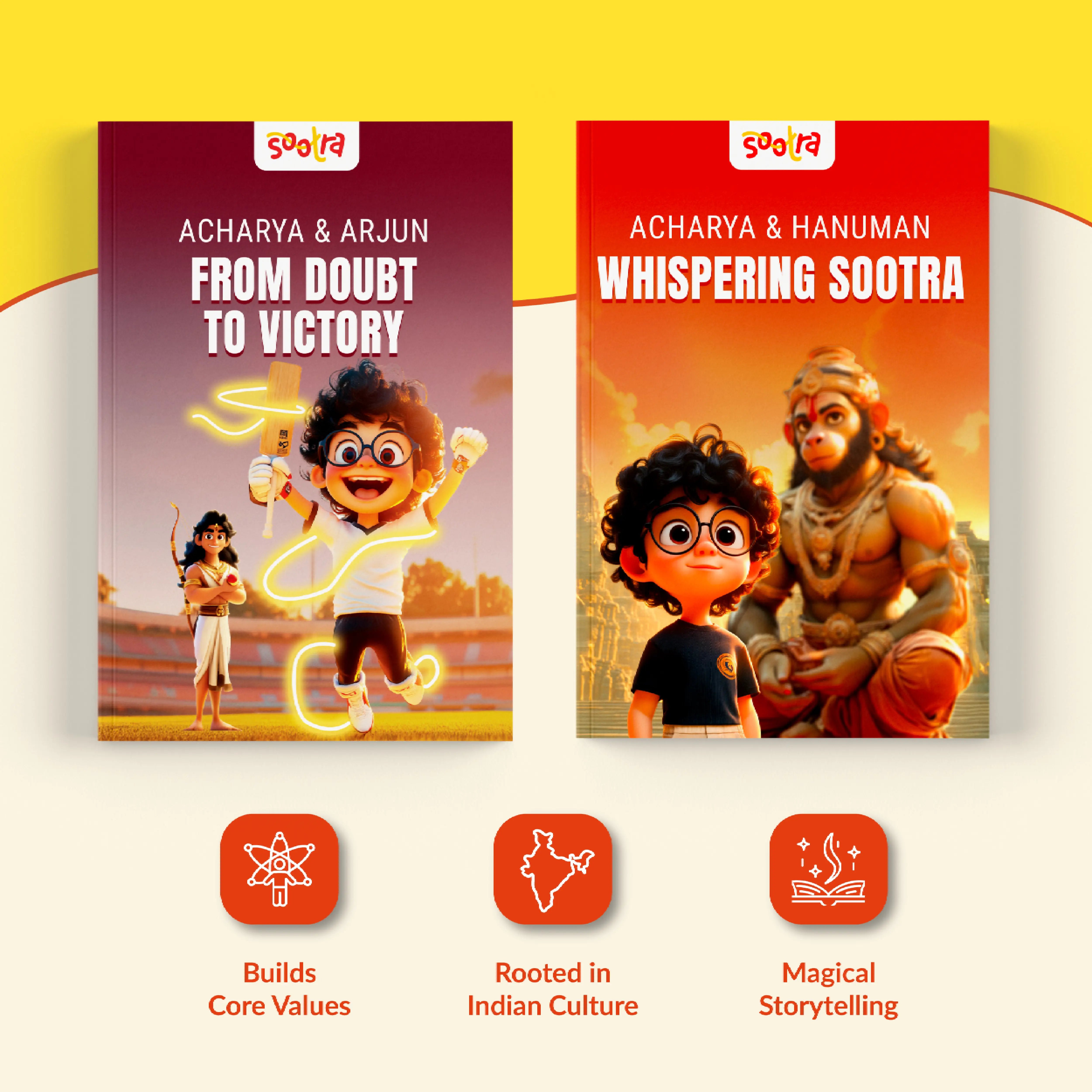 Acharya Hanuman & Arjun Combo (2 Books Set)