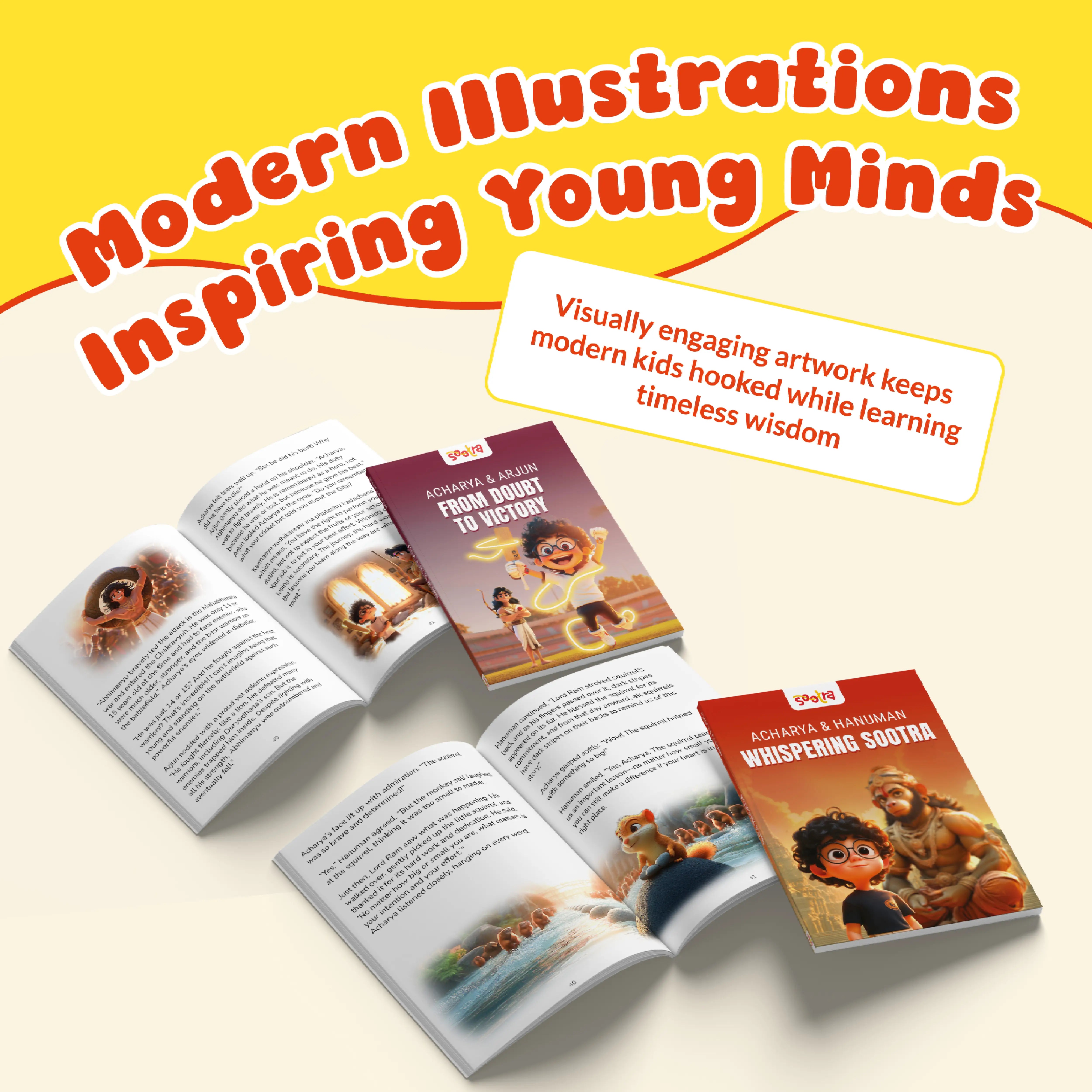 Acharya Hanuman & Arjun Combo (2 Books Set)