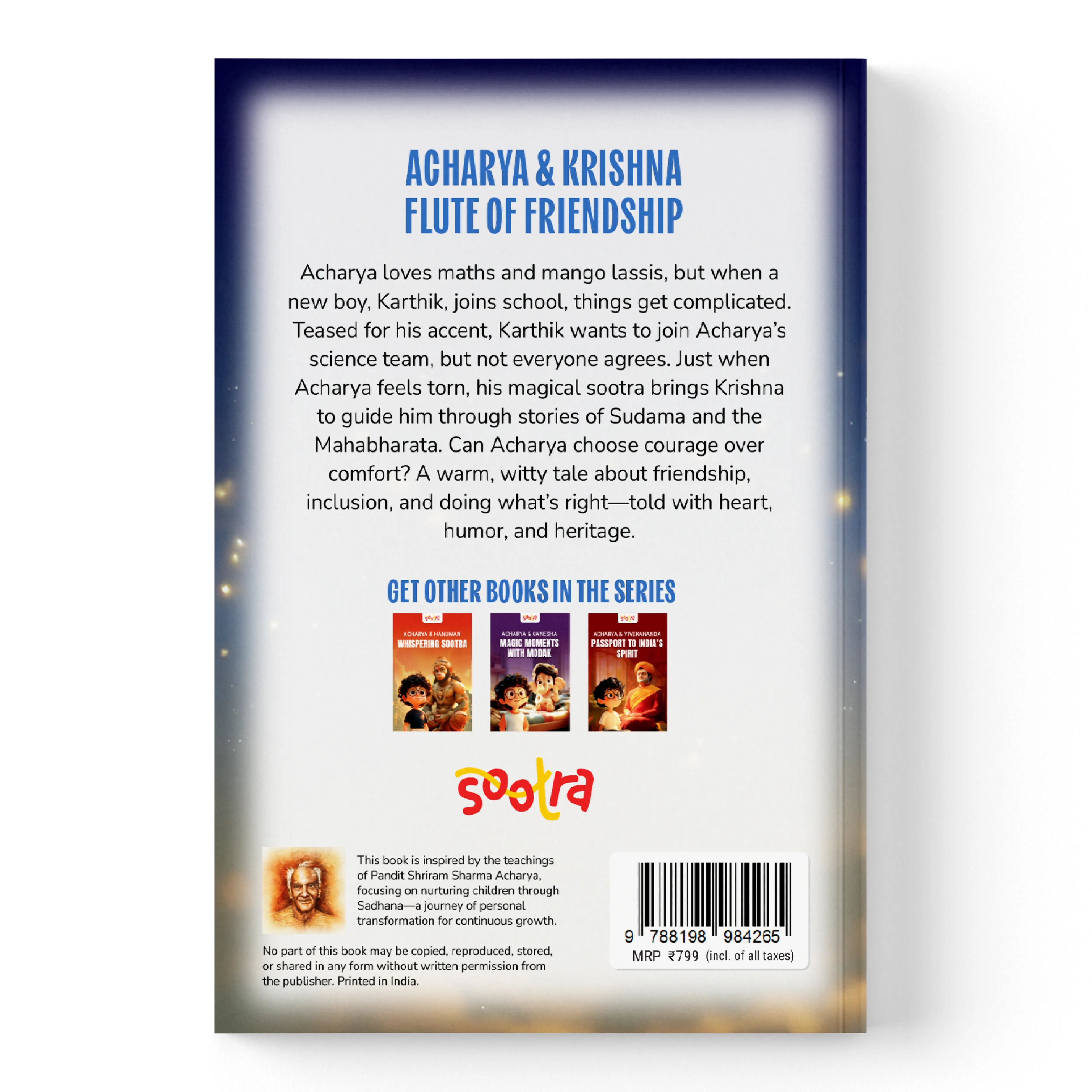 Acharya & Krishna - Flute of Friendship