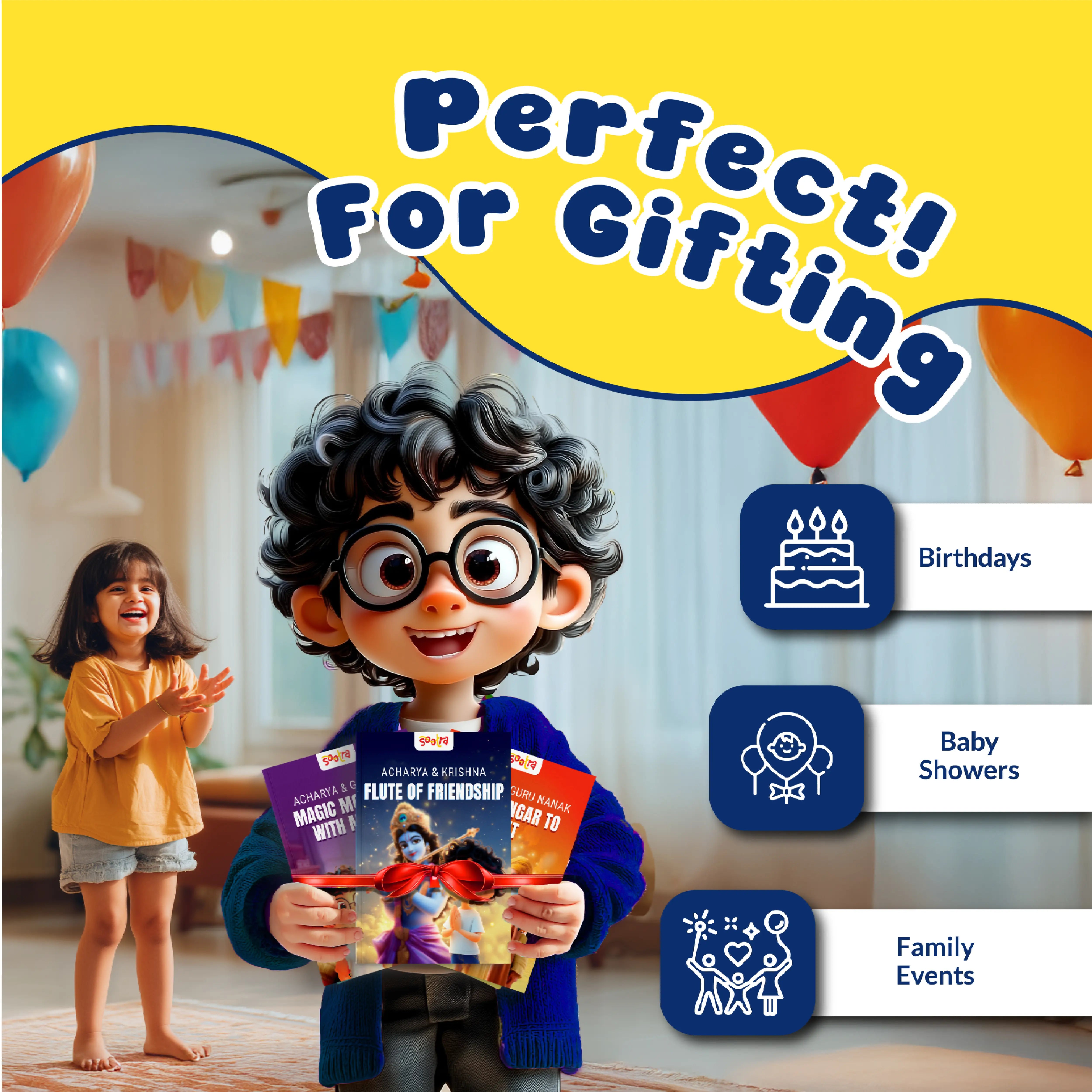 Acharya & Krishna - Flute of Friendship