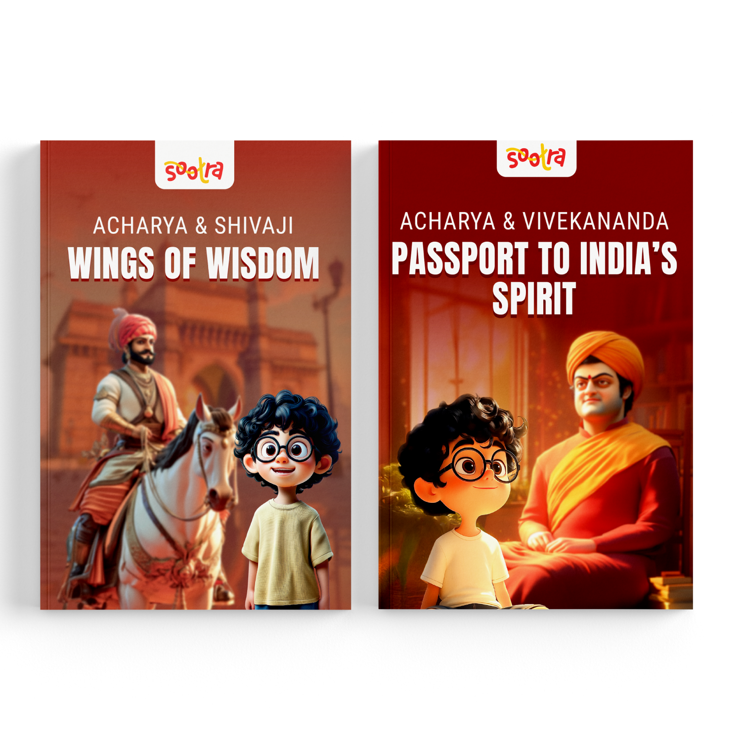 Acharya Shivaji and Vivekakand Combo (2 Books Set)